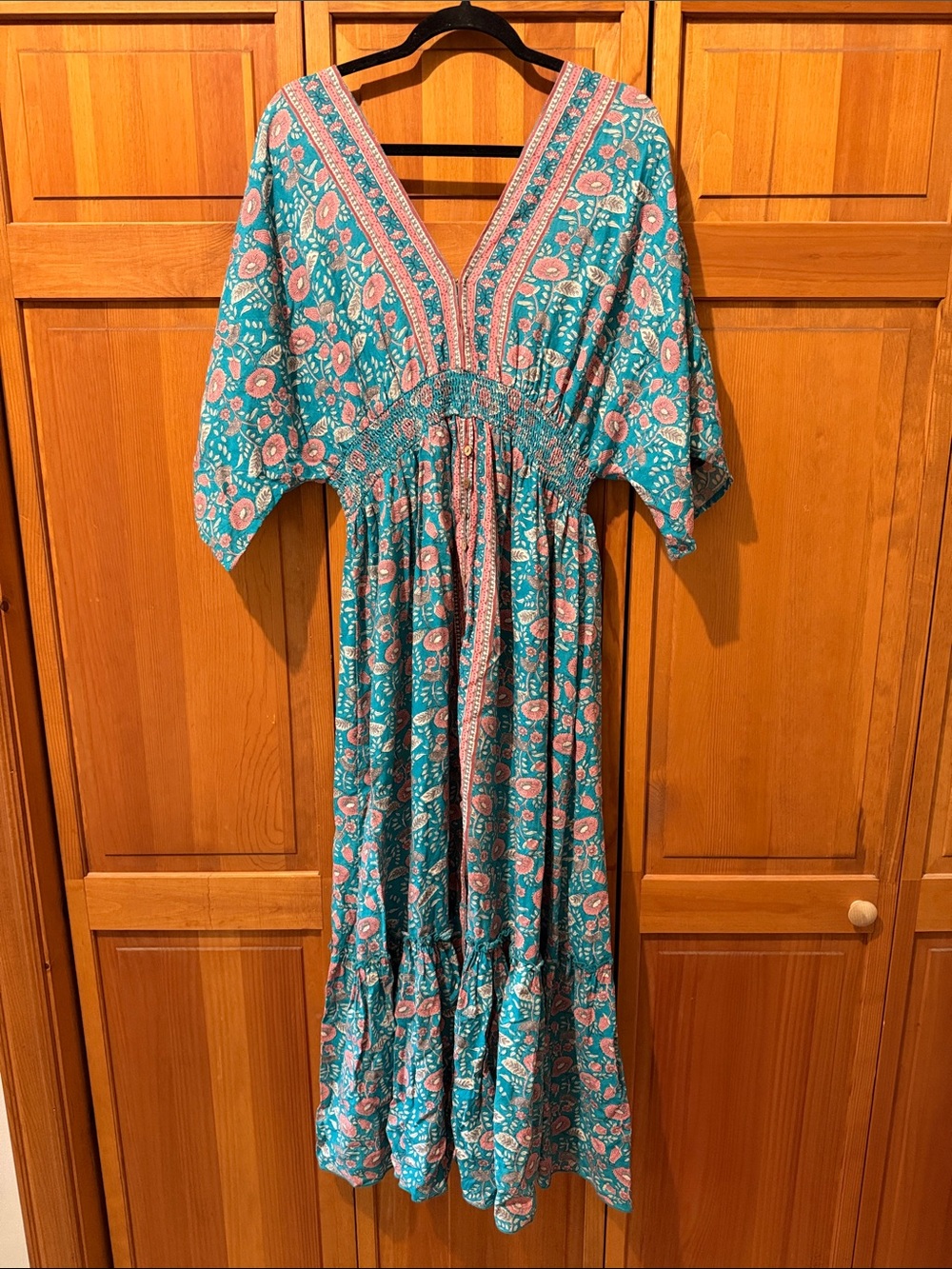 Natural Life Floral Maxi Dress Boho